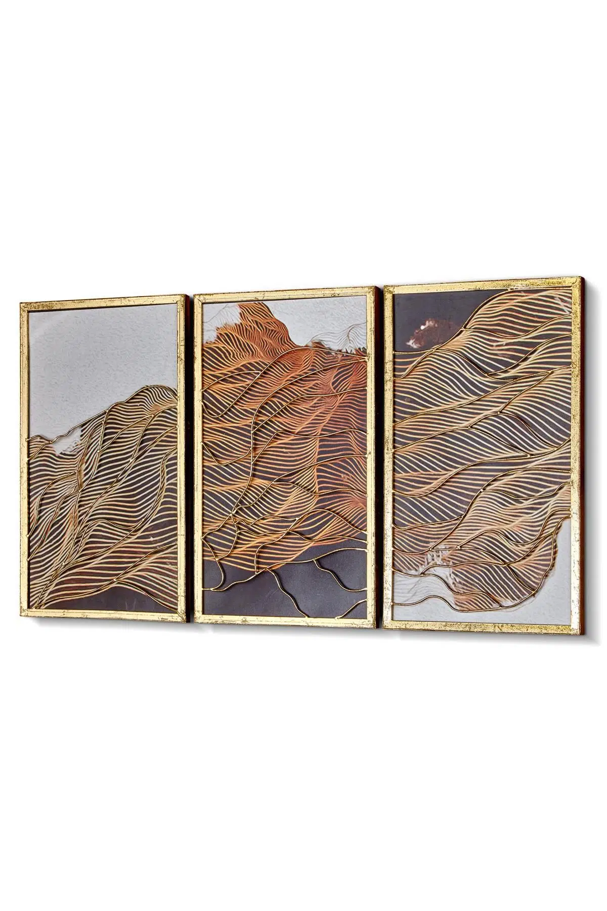 Seta Marble Duvar Dekoru 3Lü Set 35*60 Cm