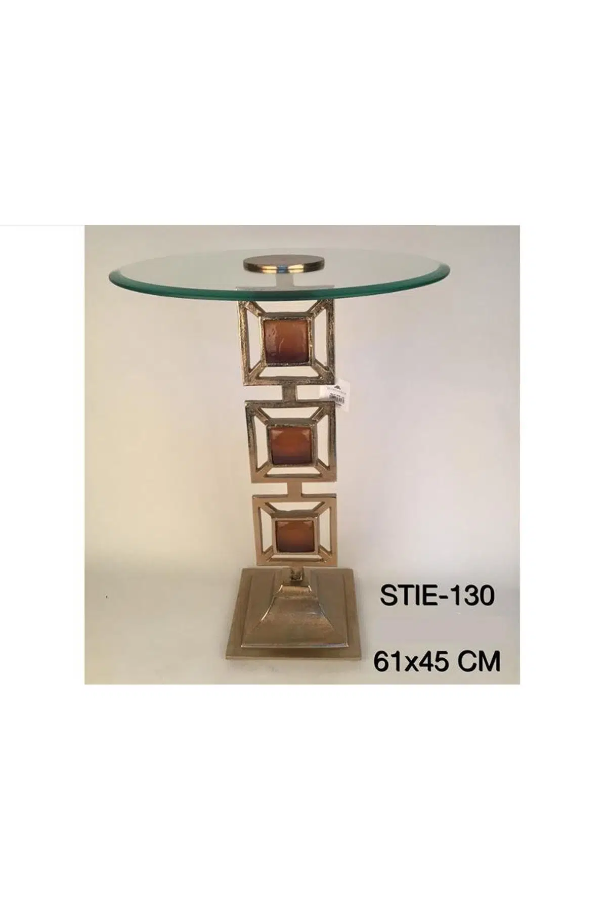 Seta Tea Table Sehpa Kareli 61.5 Cm